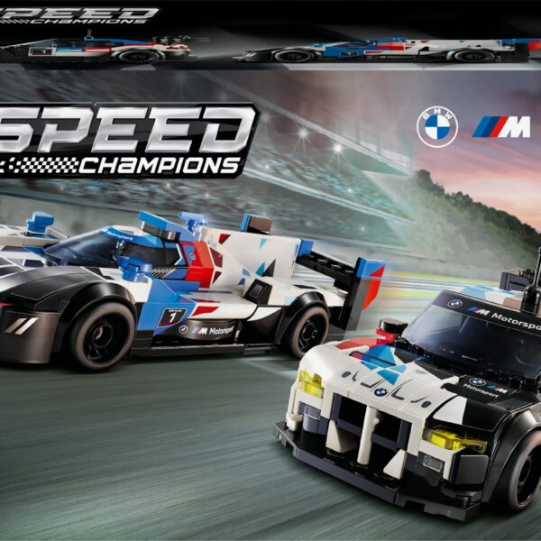 LEGO BMW M4 GT3 & BMW M Hybrid V8 racewagens 76922 | Speed Champions