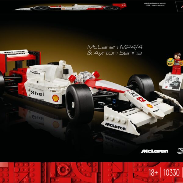 LEGO McLaren MP4/4 en Ayrton Senna 10330 | Icons-serie