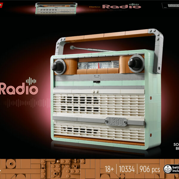 LEGO Retro radio 10334 | Icons-serie
