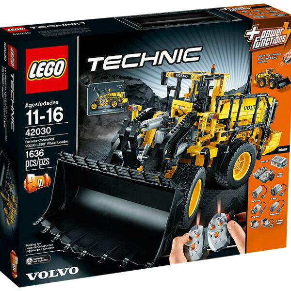 LEGO Op afstand bedienbare VOLVO L350F Wiellader 42030 | Technic-serie