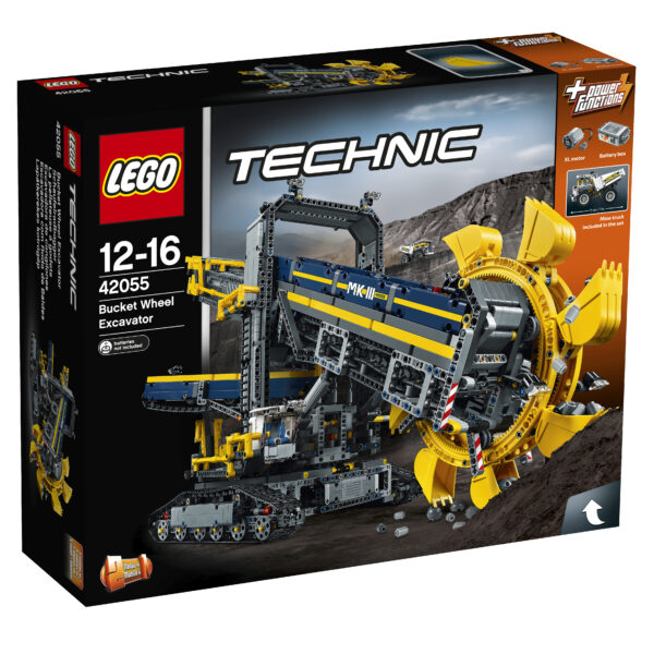 LEGO Emmerwiel Graafmachine 42055 | Technic-serie