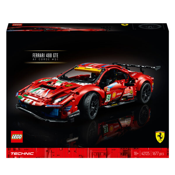LEGO Ferrari 488 GTE ''AF Corse #51'' 42125 | Technic-serie