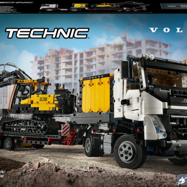 LEGO Volvo FMX truck & EC230 elektrische graafmachine 42175 | Technic-serie