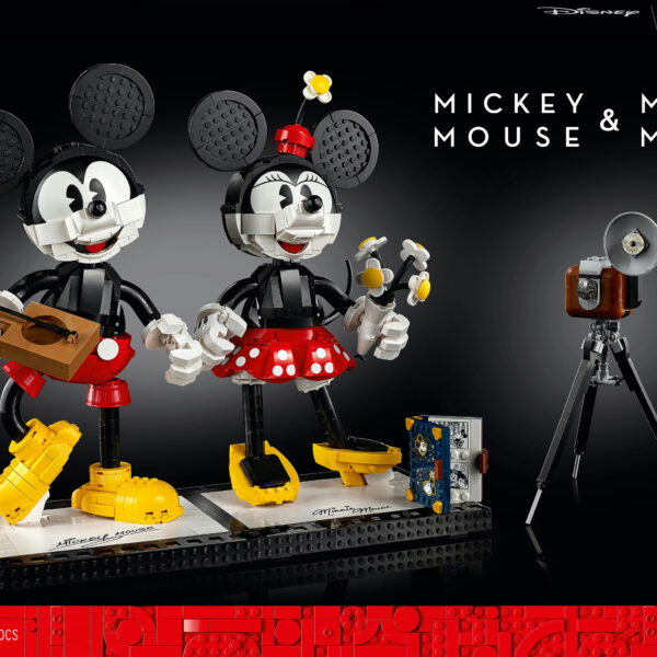 LEGO Mickey Mouse & Minnie Mouse personages om zelf te bouwen 43179 | Disney