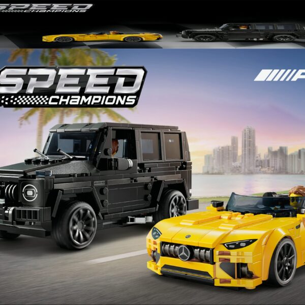 LEGO Mercedes-AMG G 63 en Mercedes-AMG SL 63 76924 | Speed Champions
