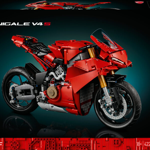 Ducati Panigale V4 S motor 42202 | Technic-serie