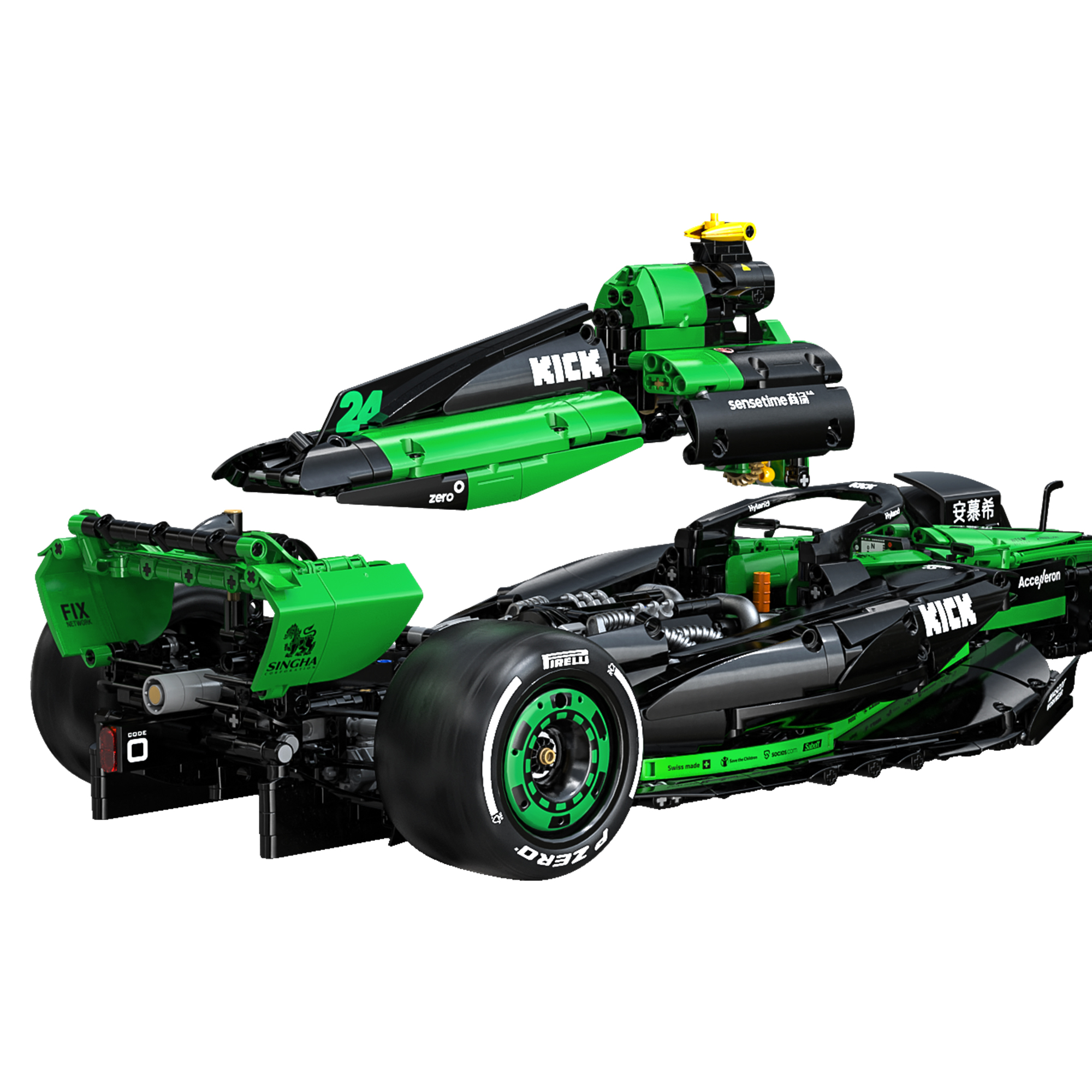 CaDA KICK Sauber F1 Team 1:8 C64010W | Groot assortiment!