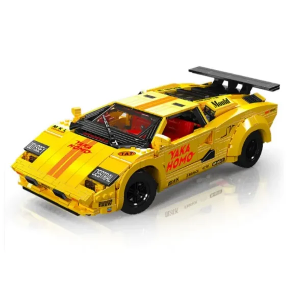 MouldKing Lamborghini Countach Geel 13195