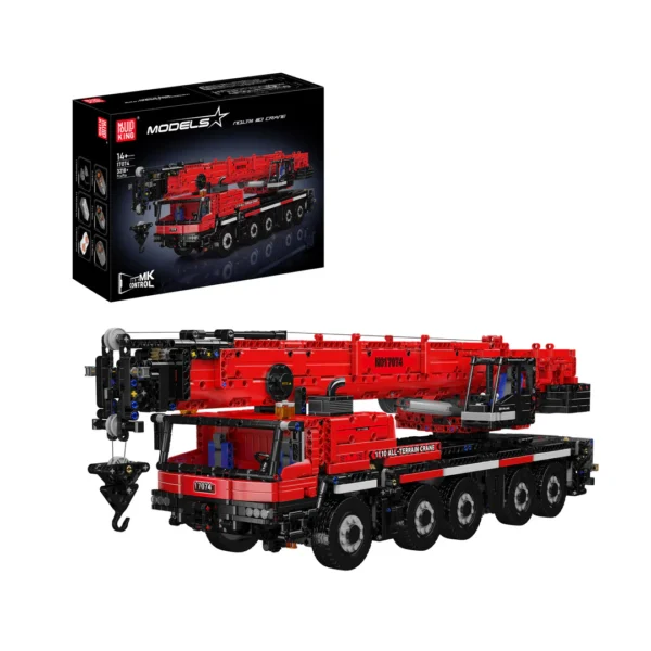 MouldKing Liebherr Kraan 1100 Rood 17074