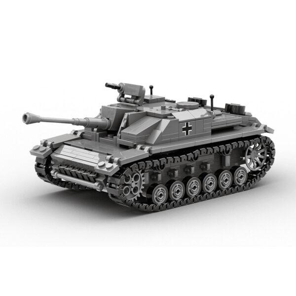 Build Army 1/33 StuG.lll Ausf.G WO II Duitse tankjager StuG BA0142