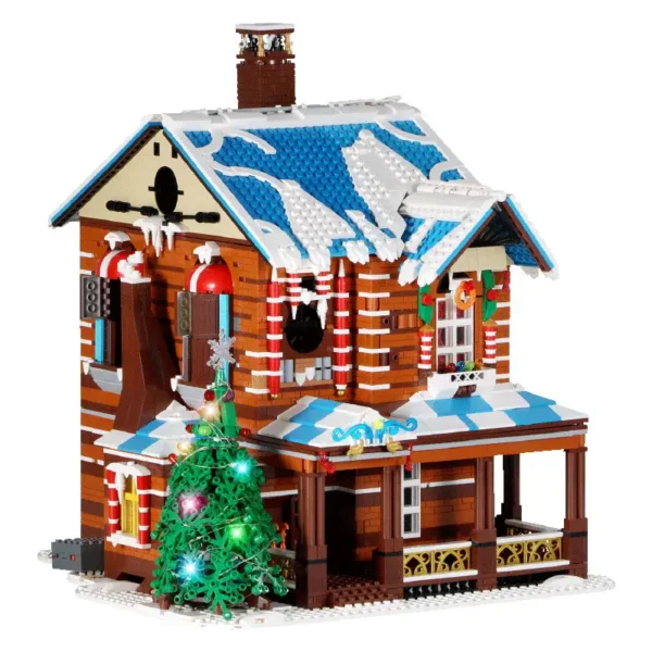 MOULD KING 16011 Kersthuis met 3693 Stuks