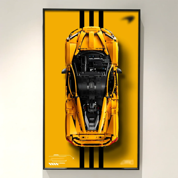 LEGO D47210 McLaren P1 Muurbevestiging Achterpaneel