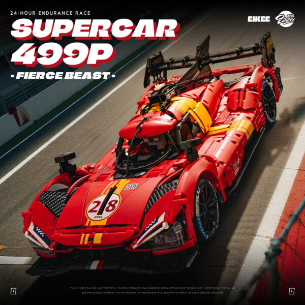 Eikee Y18080 1:8 schaal Ferrari LEMANS 499P