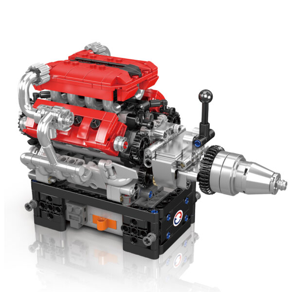 Mould King 10204 Italiaanse V8 motor bouwset | 750 stuks