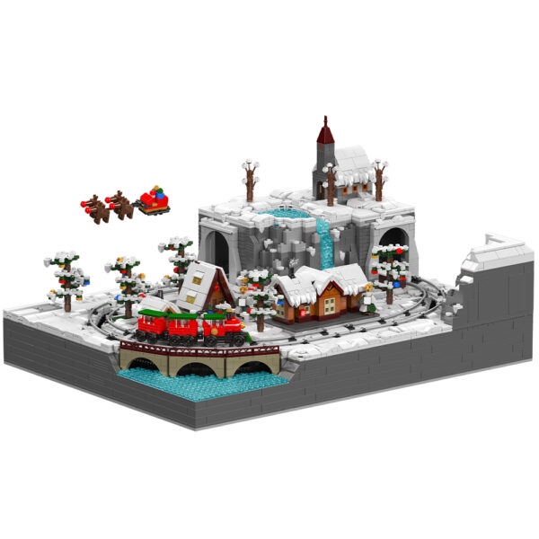 Mould King 12029 Kersttrein Wonderland Bouwset | 4.232 Stuks