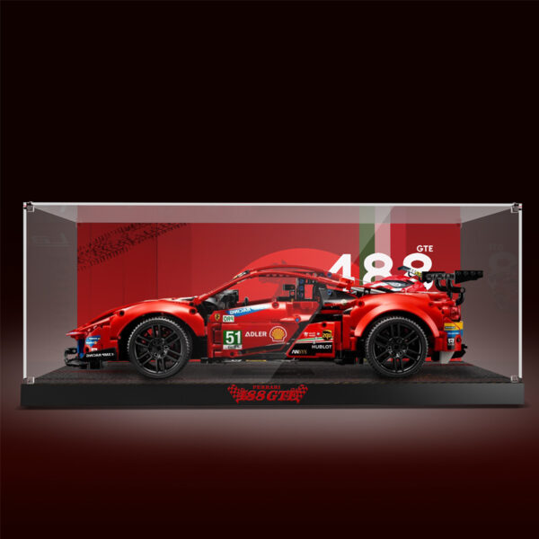 LEGO 42125 Ferrari 488 GTE Vitrinekast