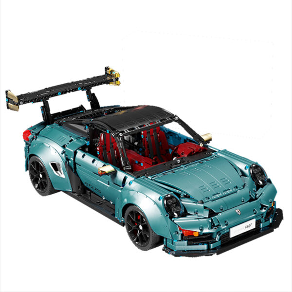 TAIGAOLE T5026 1:8 Porsche 911 - Blauwgroen (groen en zilver)