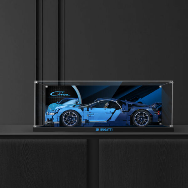 Vitrinekast voor LEGO Technic: Bugatti Chiron (42083)