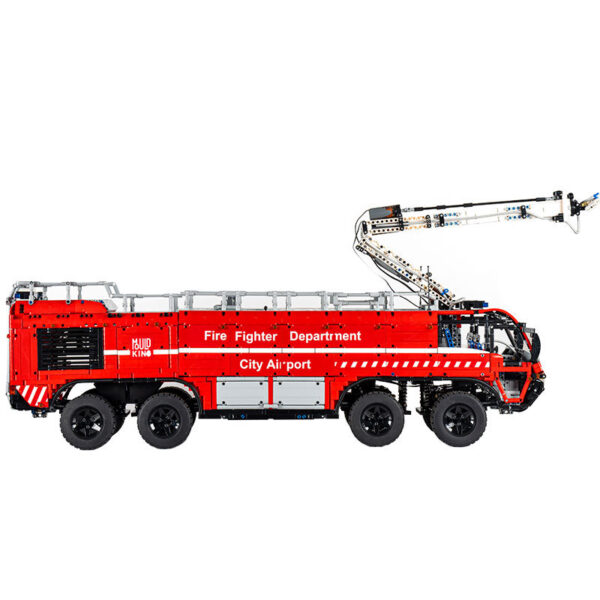MOULD KING 19004 RC Pneumatisch Luchthaven Reddingsvoertuig met 6653 onderdelen