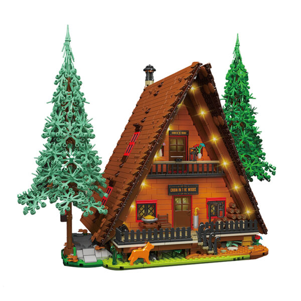 MOULD KING  16053 Cabin in the Woods Bouwspeelgoed Set | 3.398 PCS