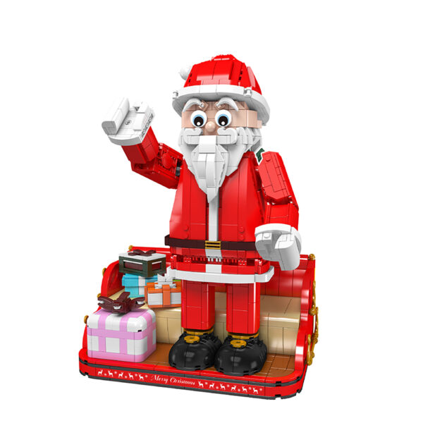 MOULD KING 10072 Kerstman Seizoensgebonden met 2087 Stuks