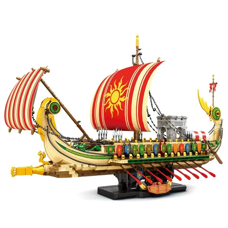 2982 pcs RB66102 Greek Warship - Image 7