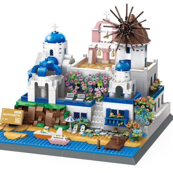 WANGE 6230 Santorini Creator Expert Modulaire Gebouwen
