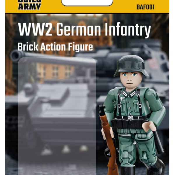 BuildArmy WO II Duitse infanterist (middenfiguur) BAF001