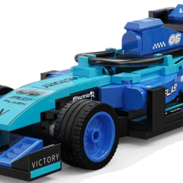 CaDA 1:32 Circuit Racing Car Blauw C55068W