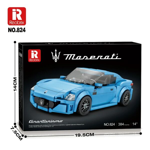 Reobrix Blue 1:24 GranTurismo Maserati R824