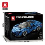 Reobrix Koenigsegg Agera Blue R805