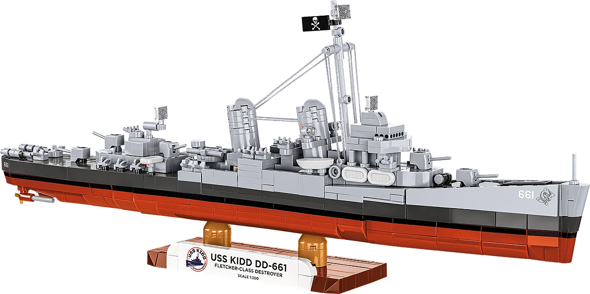 Cobi USS Kidd DD-661 4866