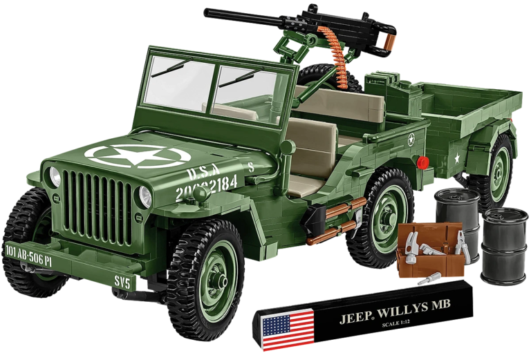 Cobi Willys MB & Trailer - Executive Edition 2804