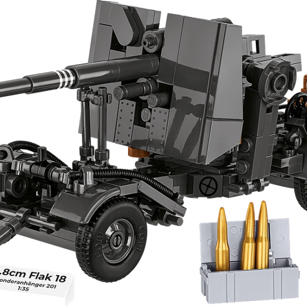 Cobi 8.8 cm Flak 18 with Carriage 3140