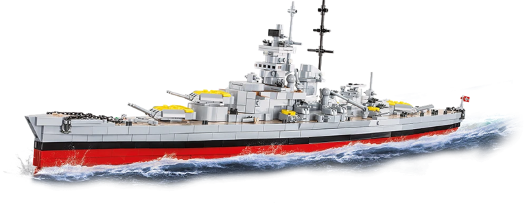 Cobi Battleship Gneisenau 4835
