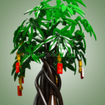 MouldKing 10063 The Money Tree Building Model Set 10063S