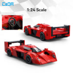 CaDA 1:24 TOYOTA GT-ONE C55040W