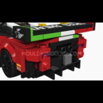 MouldKing GT3 Racing Supercar & Display Case Building Set 27160