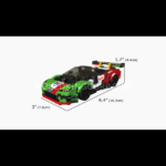 MouldKing GT3 Racing Supercar & Display Case Building Set 27160