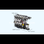 MouldKing 10087 Motorised L4 Gasoline Engine Building Set 10087S