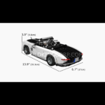 MouldKing 10031 Wraith Luxury British Droptop Building Set 10031S