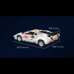 MouldKing 10045 80S Italian Bull Coutach Sports Car Building Set 10045S